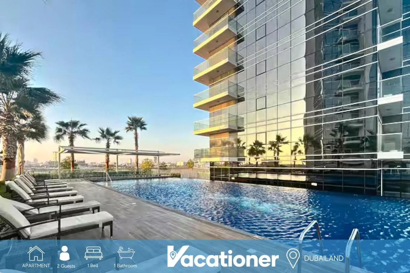 Carson C - Spacious Studio With Golf Course Views Dubai